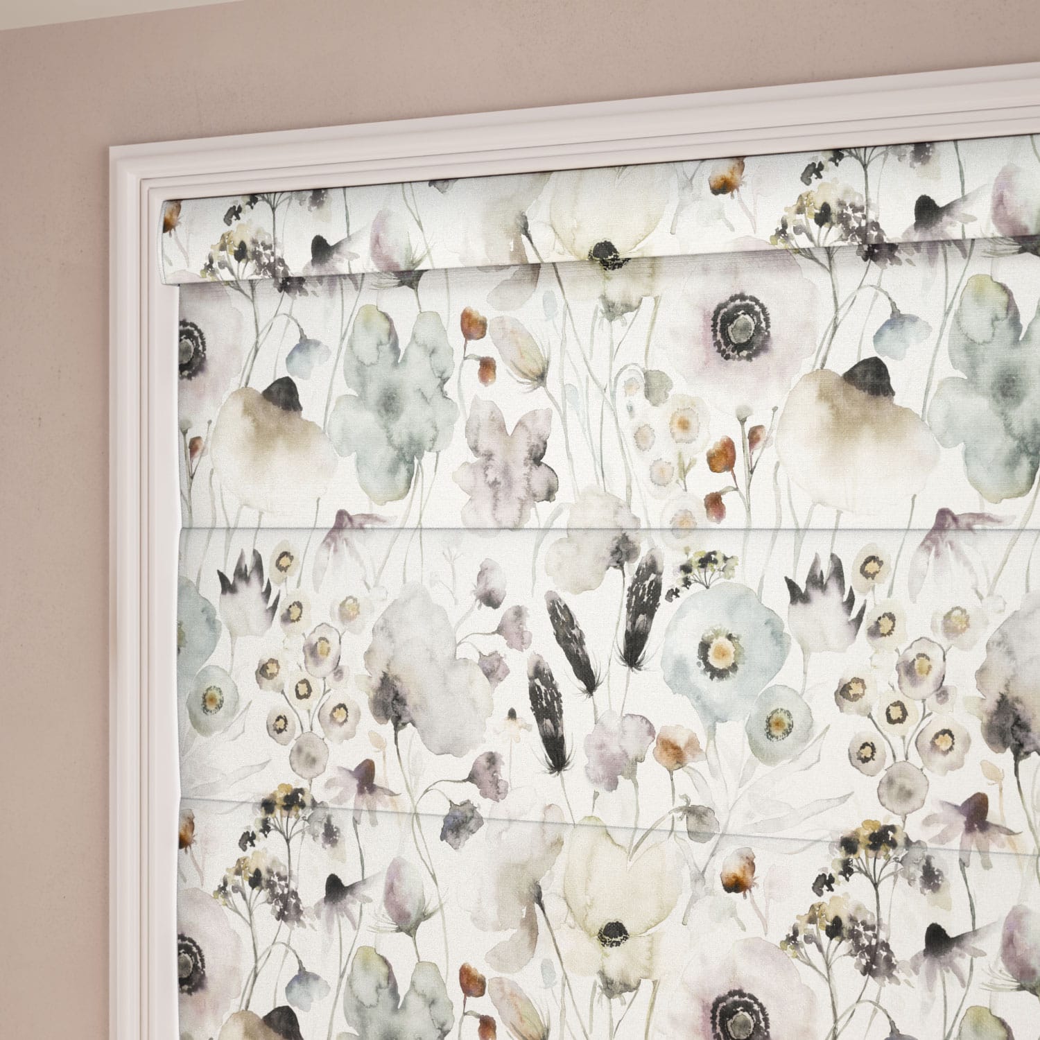 Hibbertia Haze Cream Roman Blind