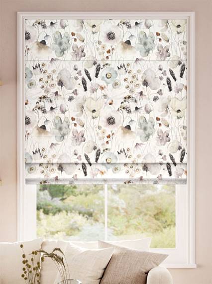 Hibbertia Haze Cream Roman Blind thumbnail image