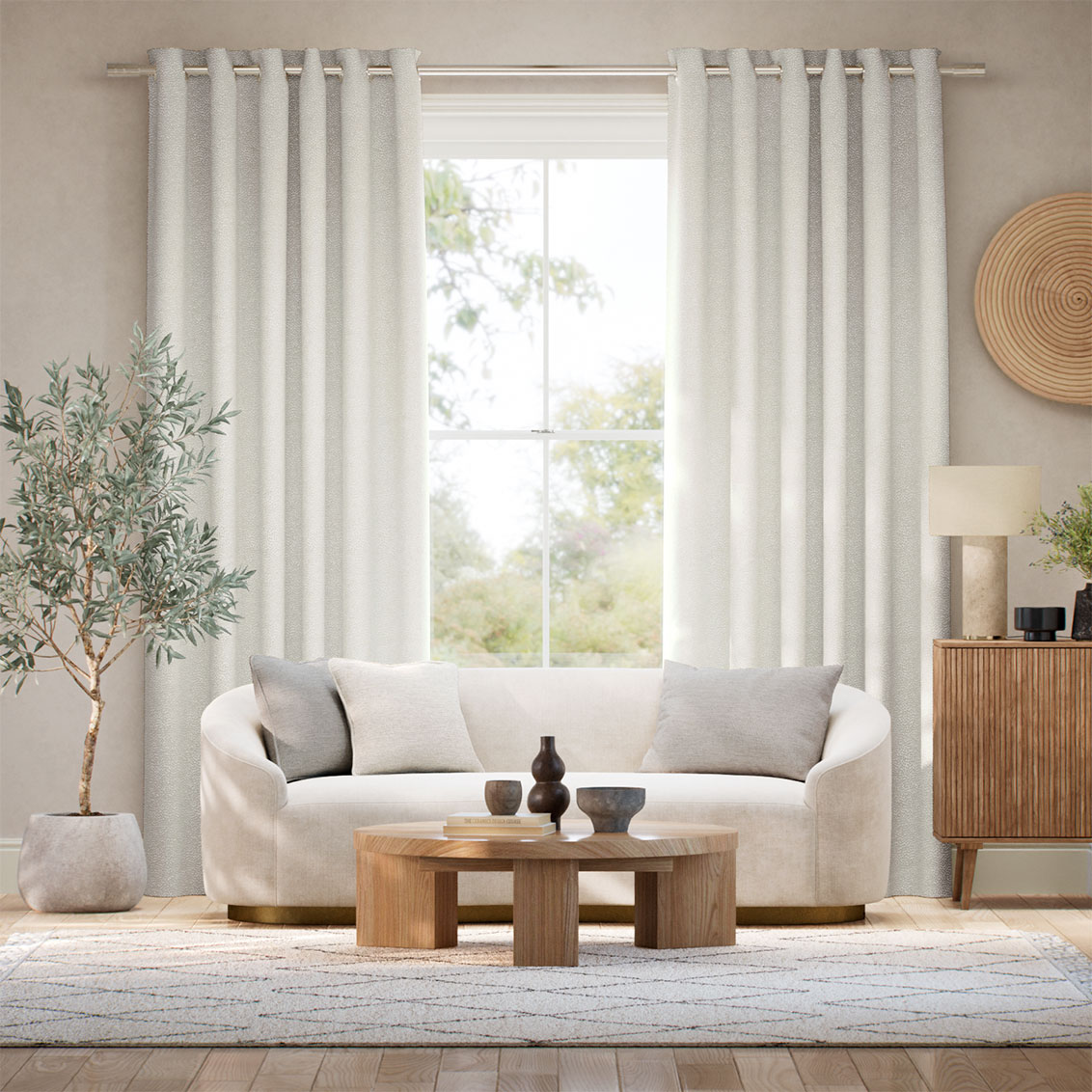 Himalayas Natural Curtains