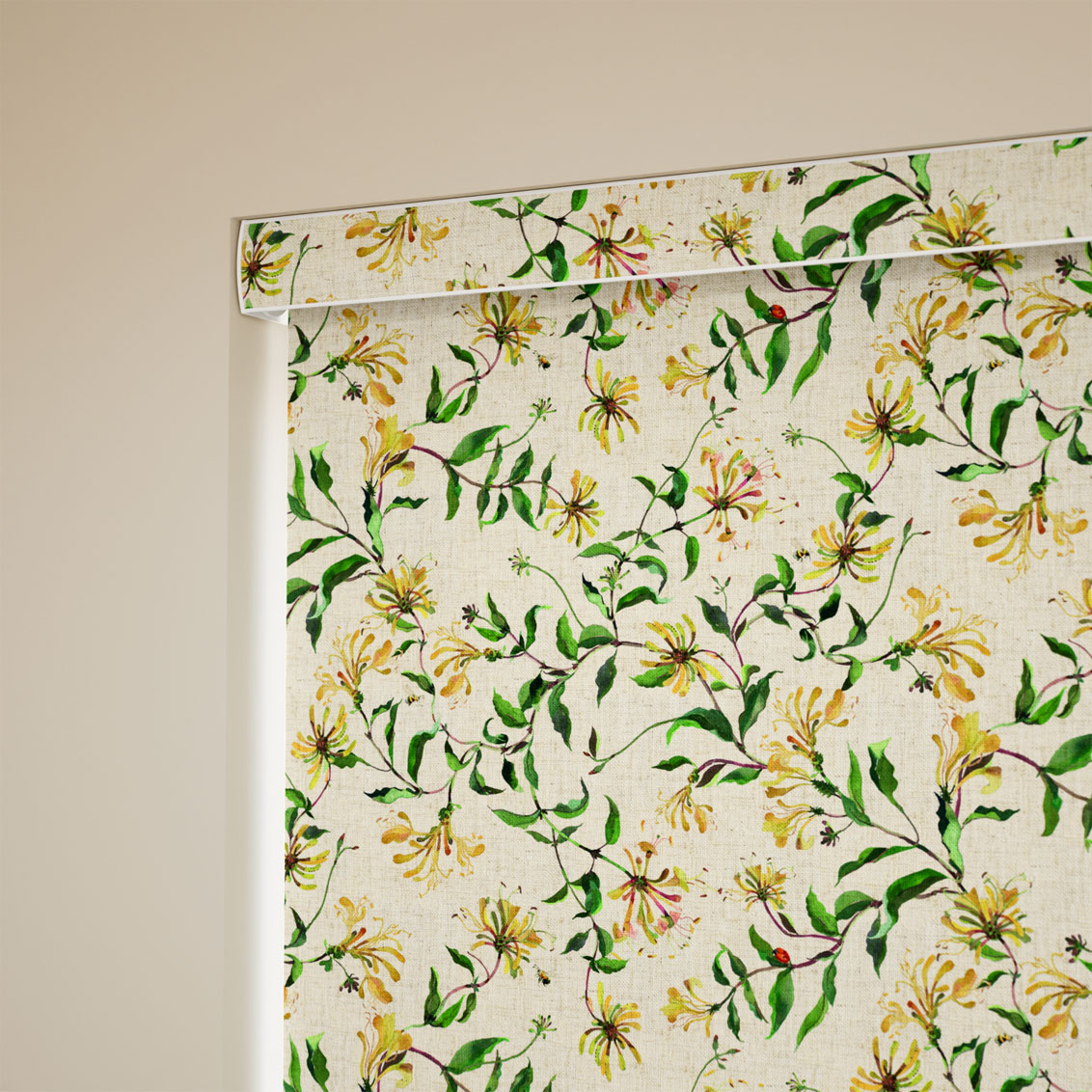 Honeysuckle Yellow Roller Blind