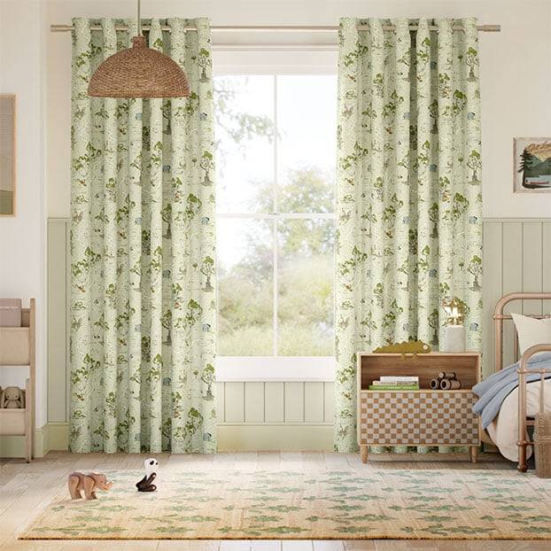 Hundred Acre Wood Forest Curtains thumbnail image