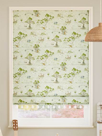 Hundred Acre Wood Forest & Chalk Roman Blind thumbnail image