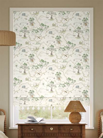 Hundred Acre Wood Neutral & Chalk Roman Blind thumbnail image