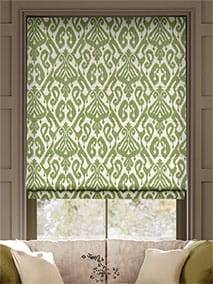 Ikat Damask Cactus Roman Blind thumbnail image