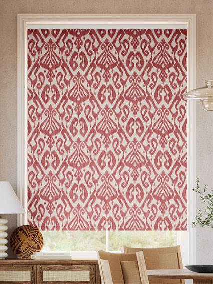 Ikat Damask Russet Roller Blind thumbnail image