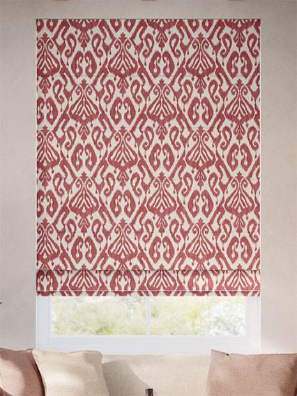 Ikat Damask Russet Roman Blind thumbnail image