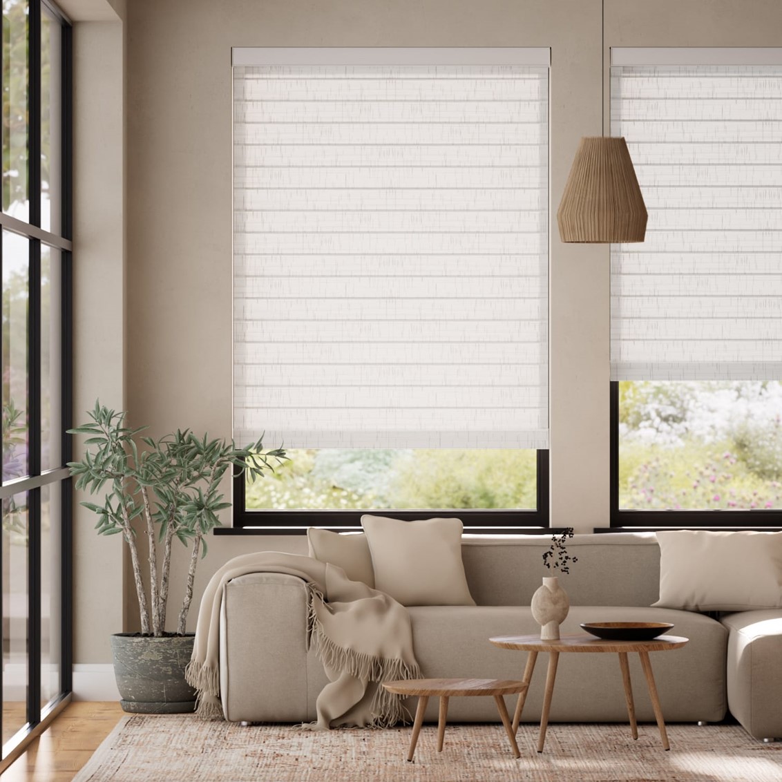 Illusion Blanc  Roller Shade