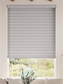 Illusion Cool Grey Illusion Roller Shades thumbnail image