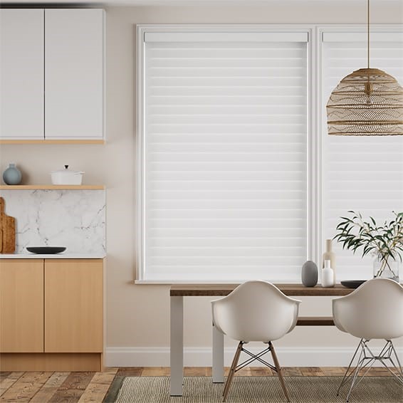 Illusion Pure White Roller Shade