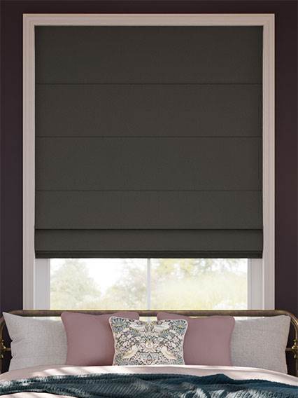Inara Pure Linen Anchor Grey Roman Blind thumbnail image