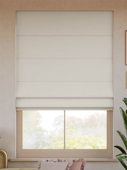 Inara Pure Linen Pebble Roman Blind thumbnail image