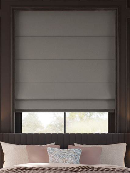 Inara Pure Linen Smoke Grey Roman Blind thumbnail image