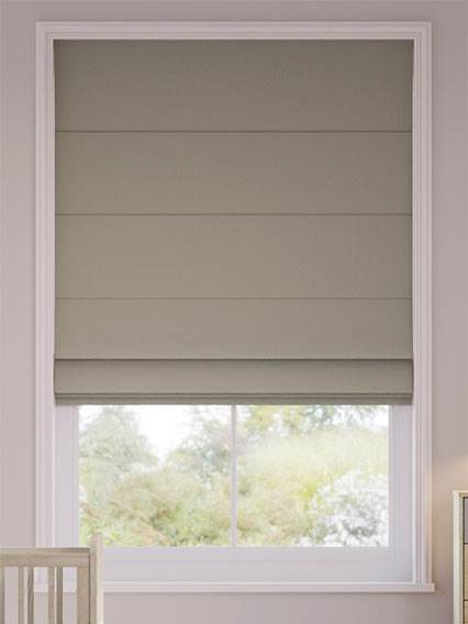 Inara Pure Linen Stone Roman Blind thumbnail image