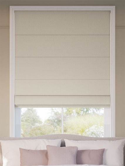 Inara Pure Linen Vintage Cream Roman Blind thumbnail image