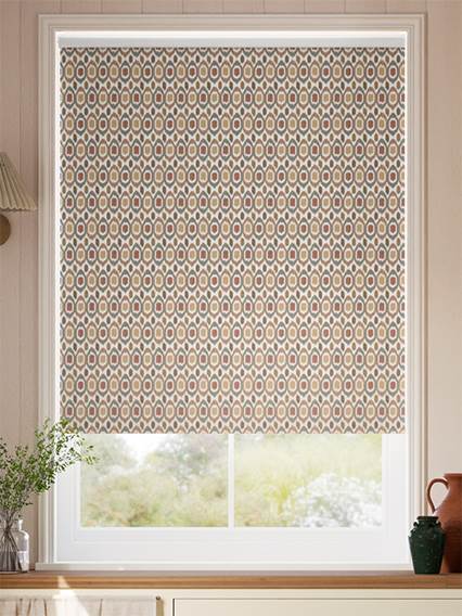 Inca Spot Neutral & Mineral Roller Blind thumbnail image