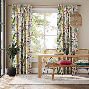 Inky Botanical Tropical Curtains thumbnail image