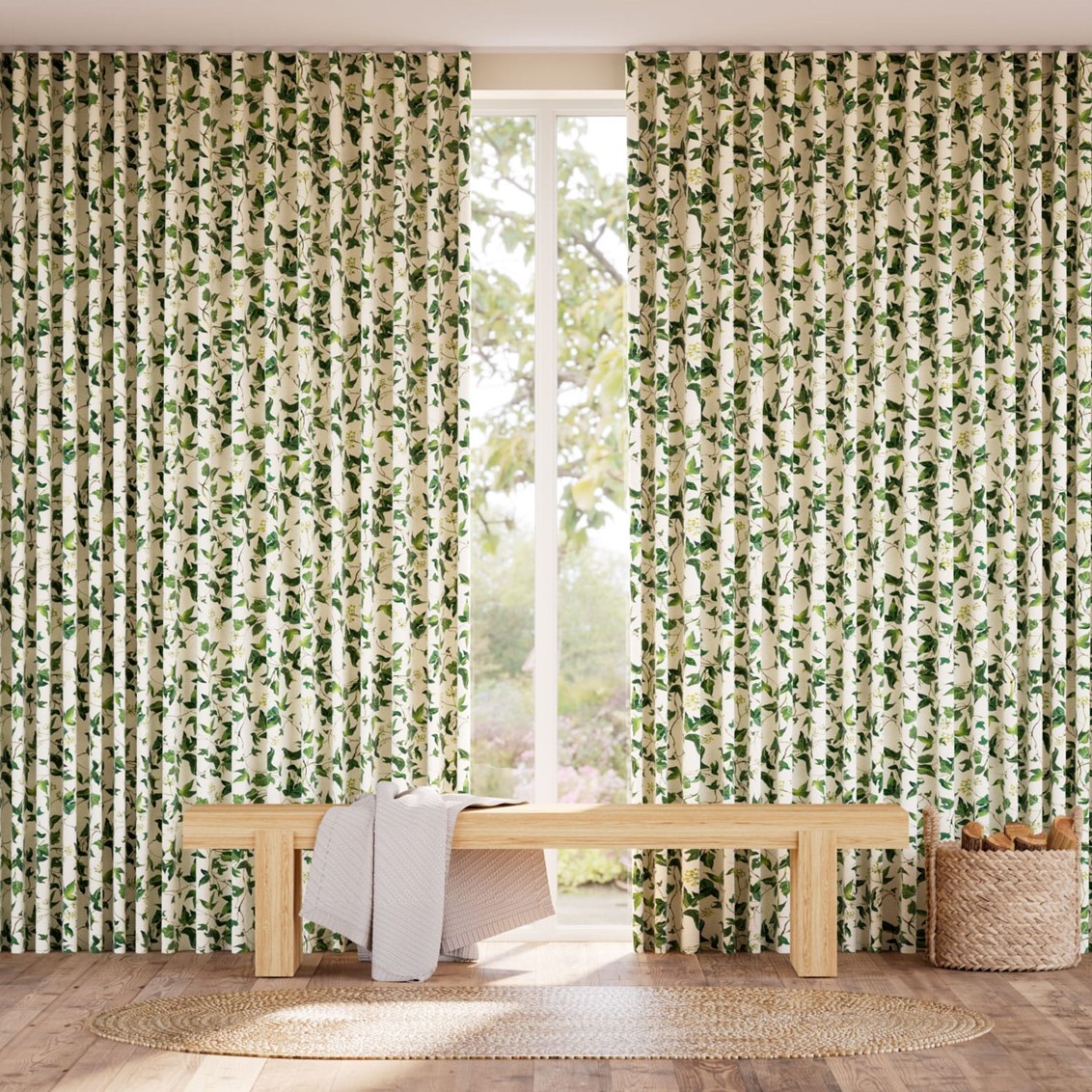 Ivy Green Curtains