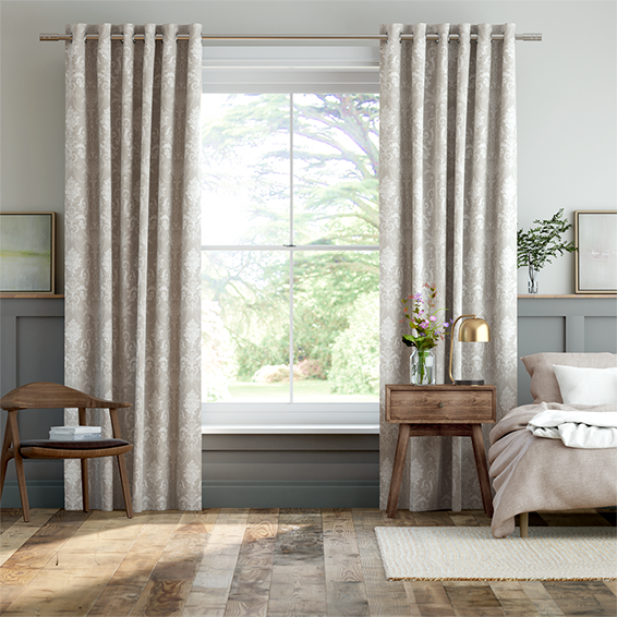 Josette Dove Grey Curtains