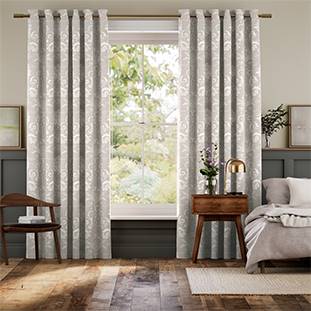 Josette Dove Grey Curtains thumbnail image