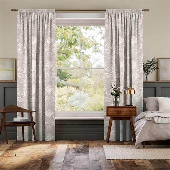 Josette Dove Grey Curtains