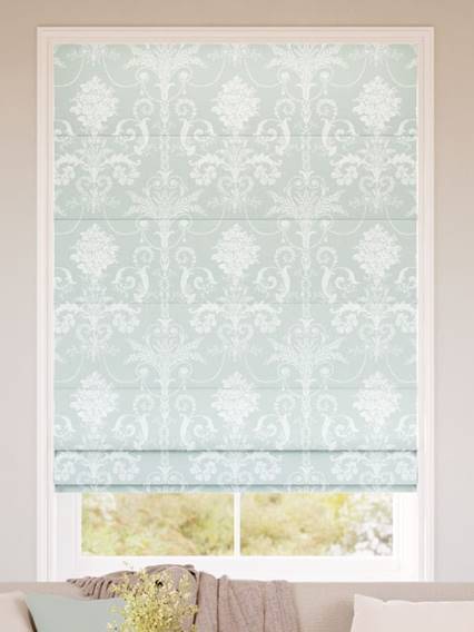 Josette Duck Egg Roman Blind thumbnail image