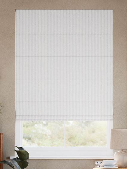 Jude Stripe Oyster Roman Blind thumbnail image