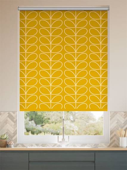 Jumbo Linear Stem Sunflower Roller Blind thumbnail image