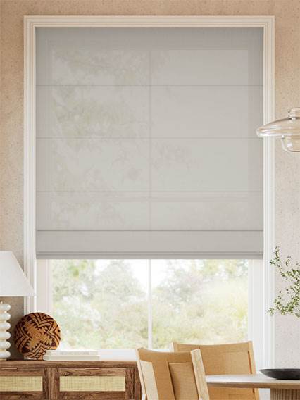 Juno Voile Cloud Grey Roman Blind thumbnail image