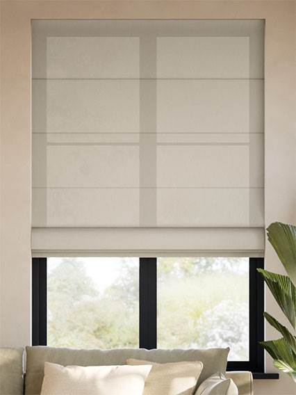Juno Voile Neutral Roman Blind thumbnail image