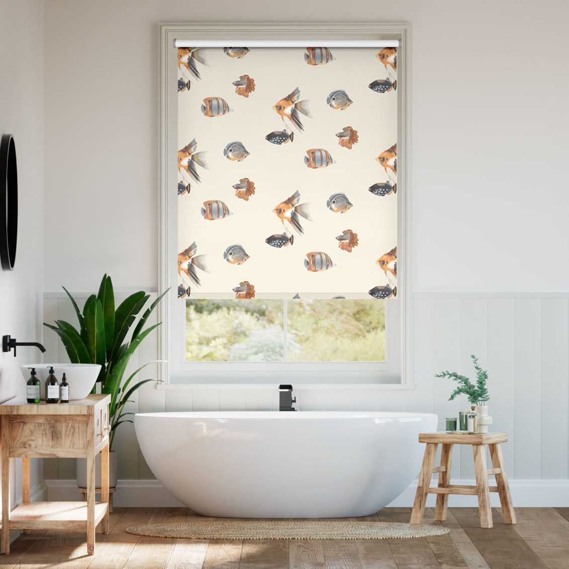 Splash Blackout Kamanu Amber Roller Blind