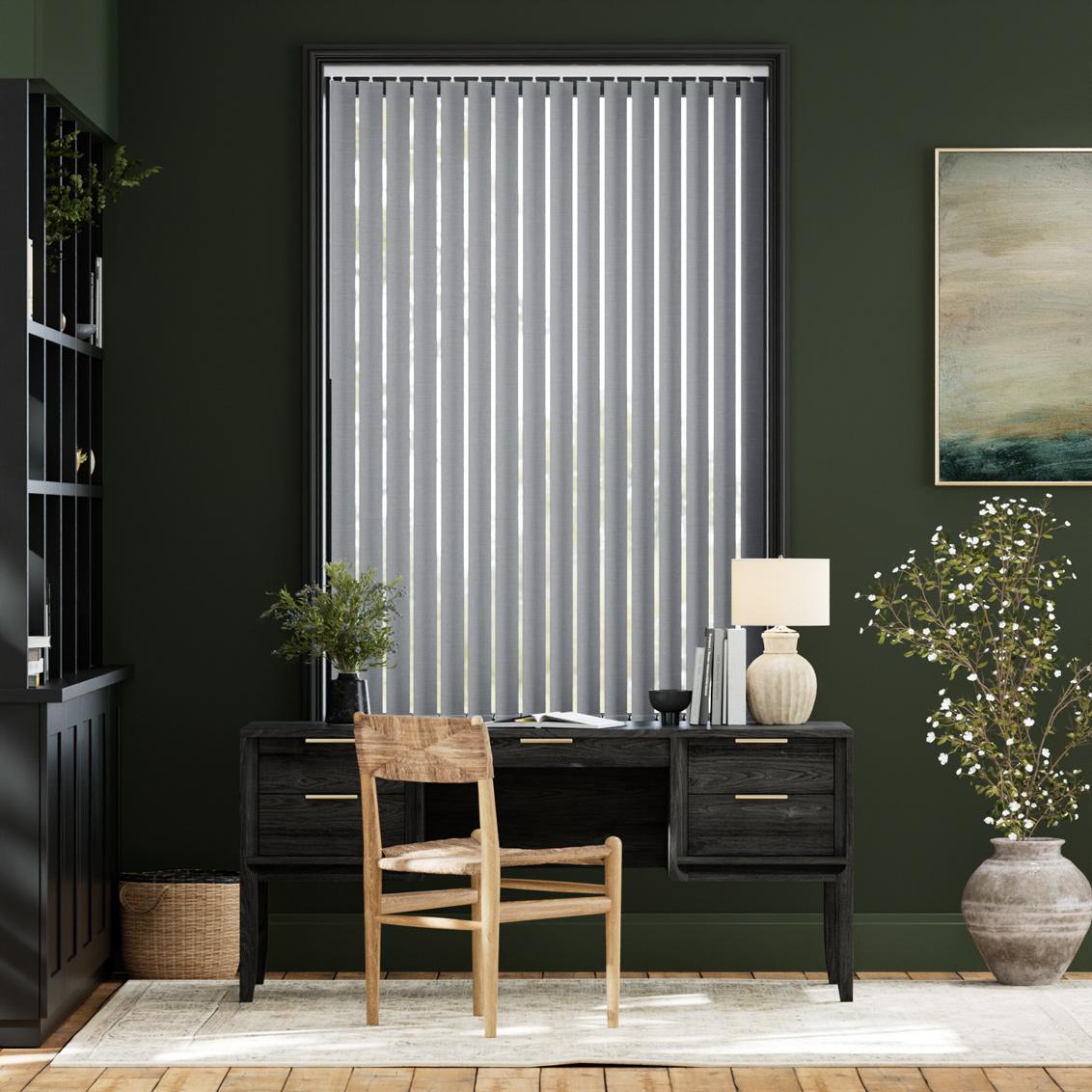 Kendal Storm Grey Vertical Blind