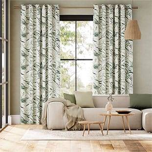 Kentia Linen Leaf Curtains thumbnail image