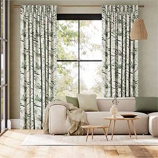 Kentia Linen Leaf Curtains thumbnail image