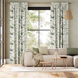 Kentia Linen Leaf Curtains thumbnail image