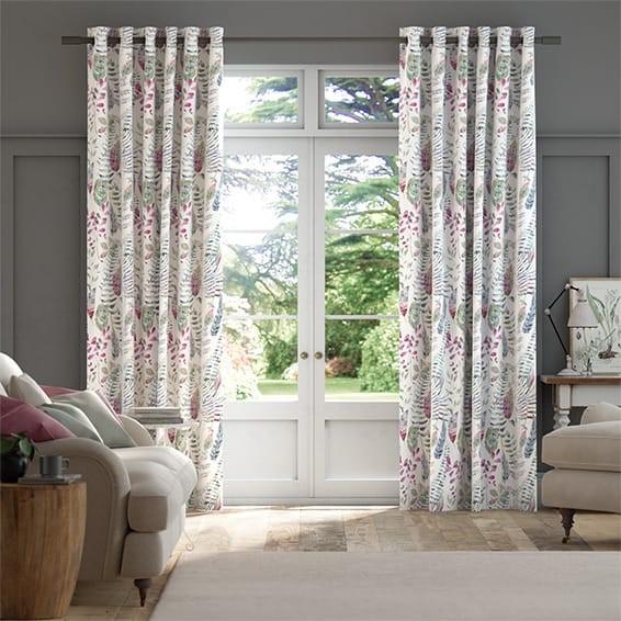 Kenton Loganberry Curtains