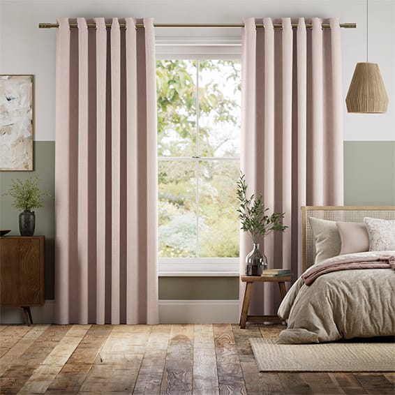 Kirkland Soft Pink Curtains