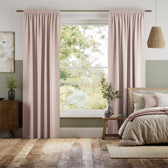 Kirkland Soft Pink Curtains