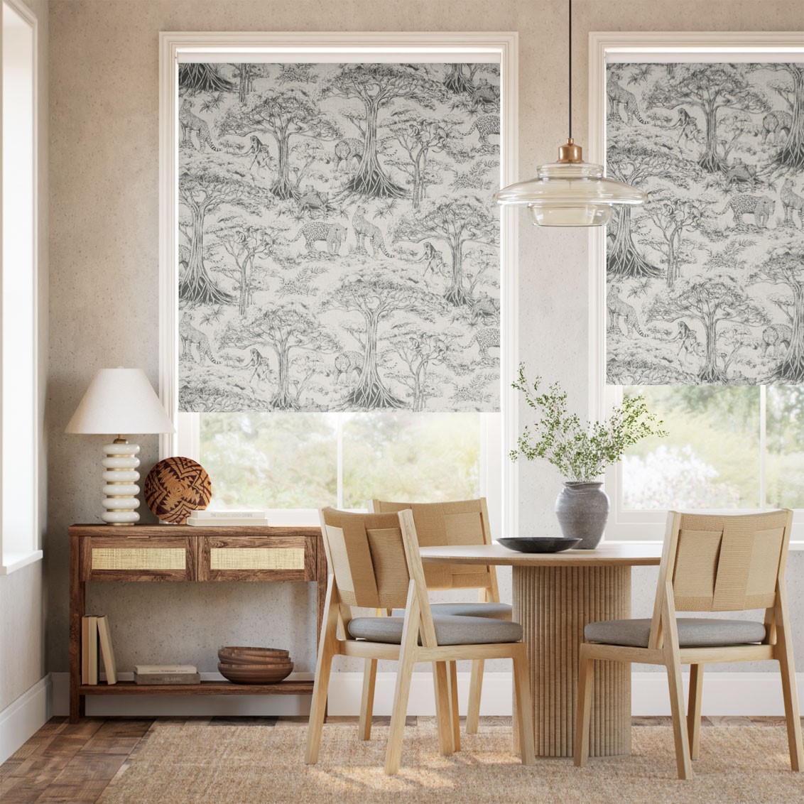 Kisumu Charcoal Roller Blind