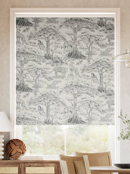 Kisumu Charcoal Roller Blind thumbnail image