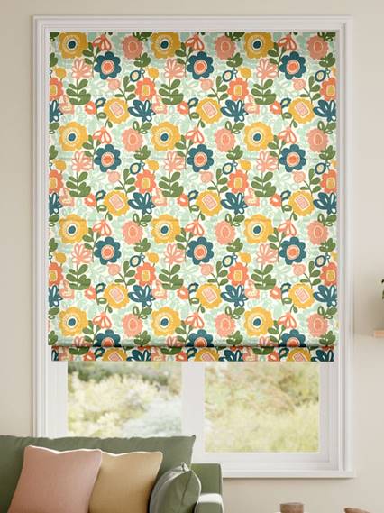 Kukkia Popsicle Roman Blind thumbnail image