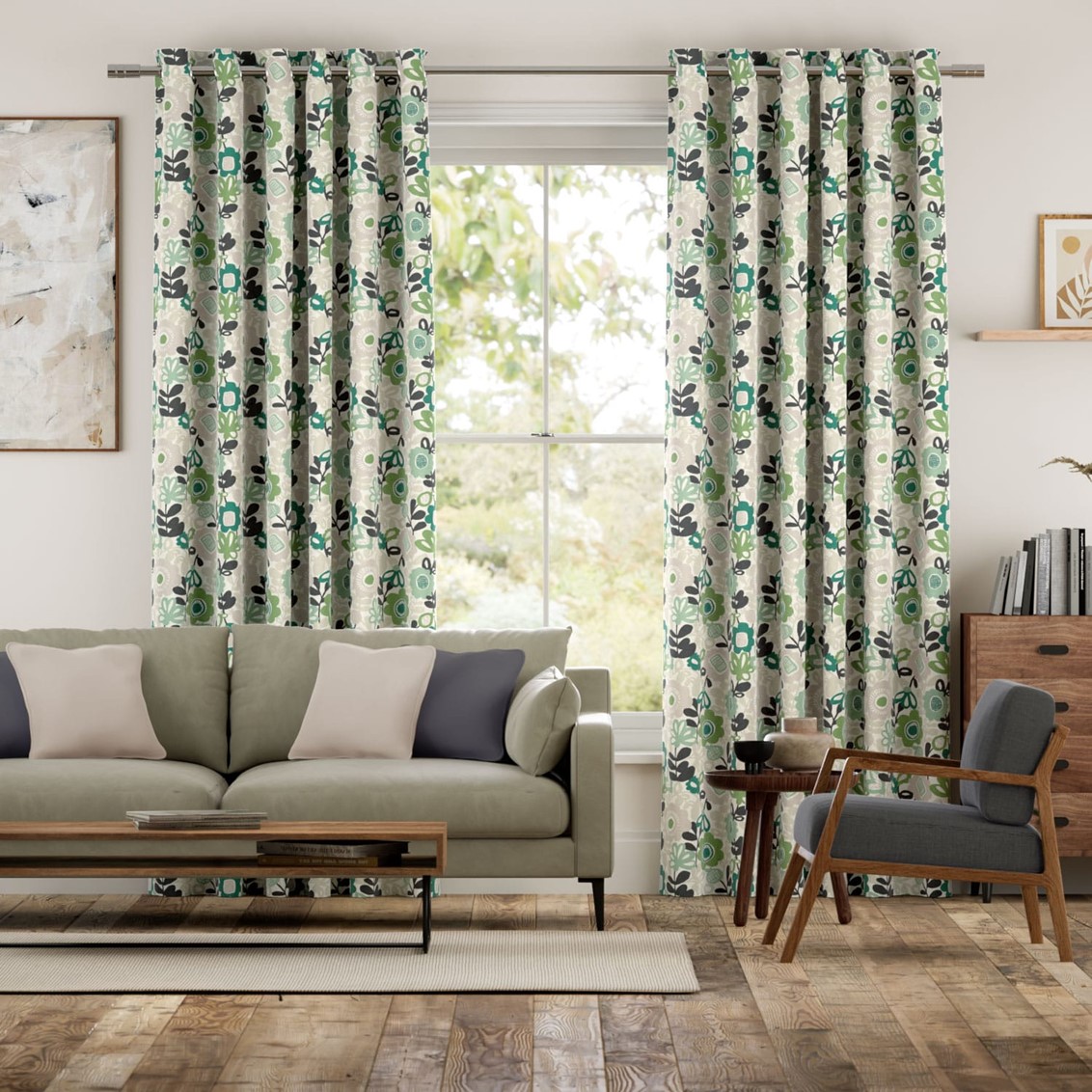 Kukkia Shamrock Curtains