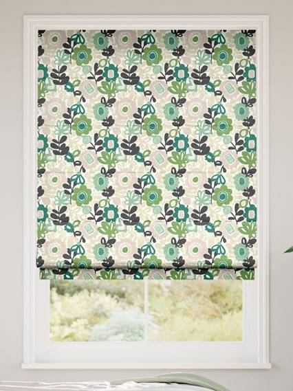 Kukkia Shamrock Roman Blind thumbnail image