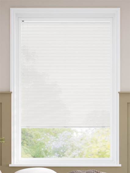 PerfectFit L-Shaped Oscar Matte Porcelain White PerfectFit L-Shaped Venetian Blind thumbnail image