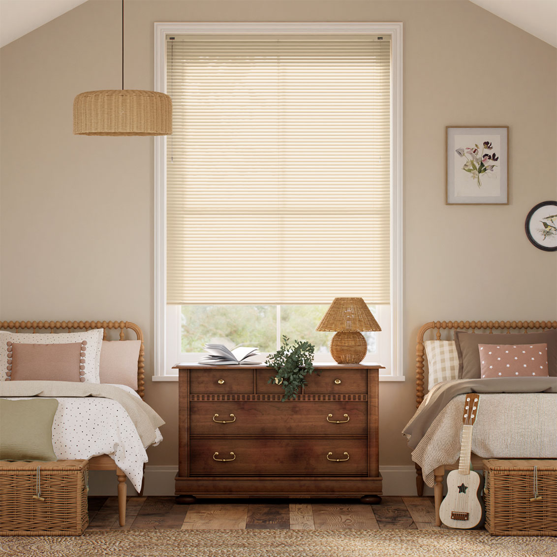 Studio Caramel L-Shaped Venetian Blind - 25mm Slat