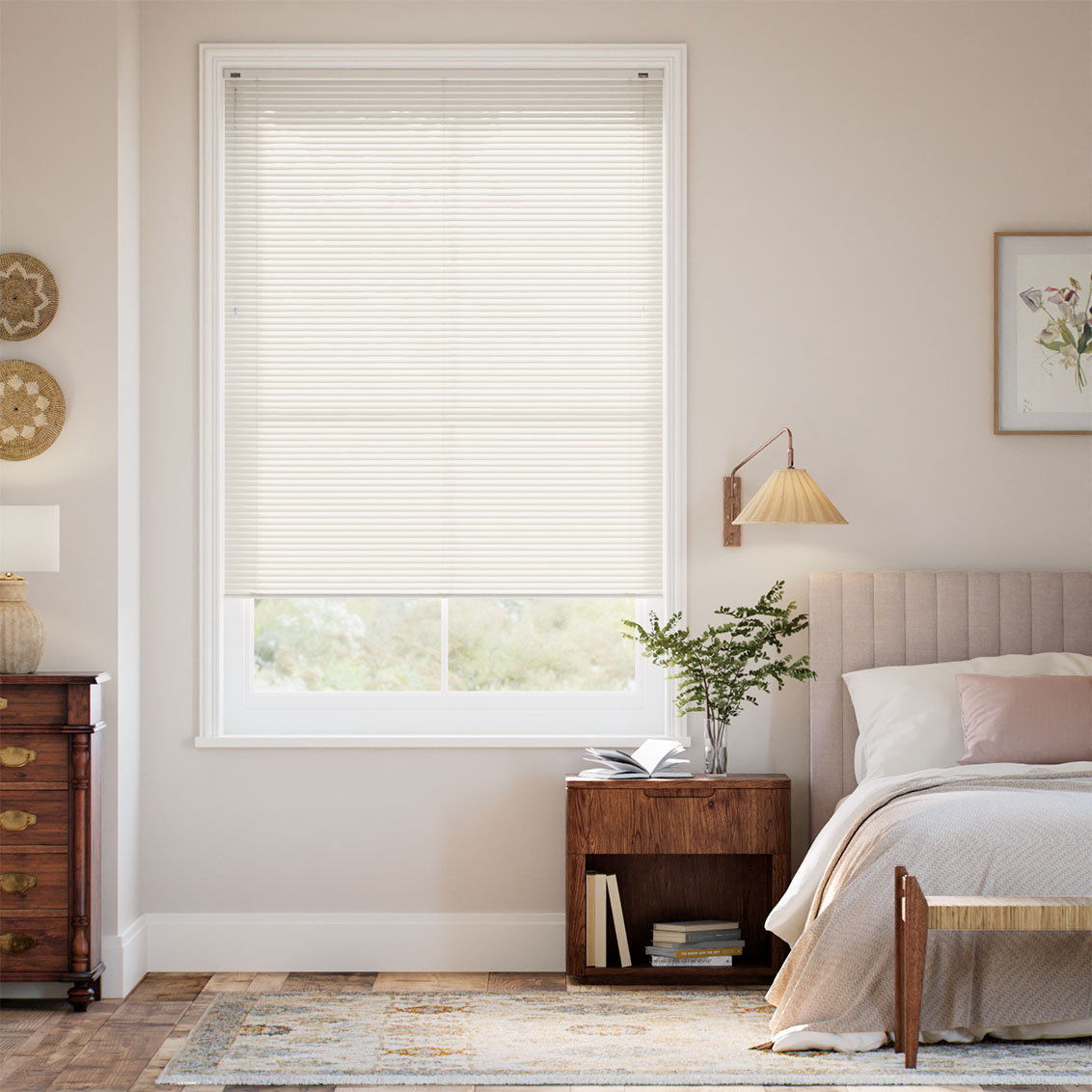 Studio Cornish Cream L-Shaped Venetian Blind - 25mm Slat