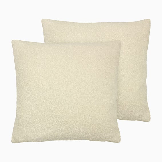 Lana Boucle Ivory Cushion 50cm x 50cm
