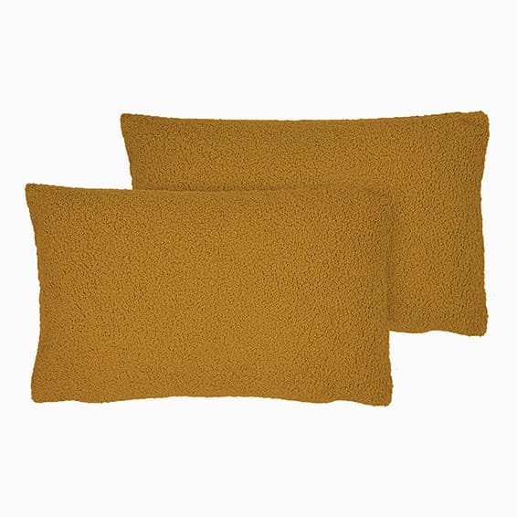Lana Boucle Saffron Cushion 50cm x 30cm