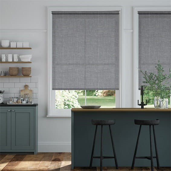 Laurent Steeple Grey  Roller Blind