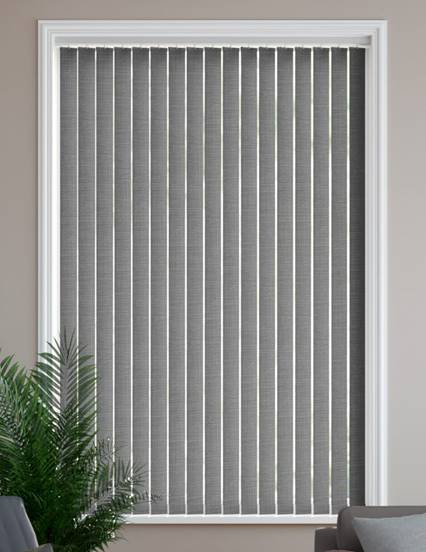 Laurent Steeple Grey Vertical Blind thumbnail image