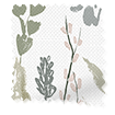 Leilani Morning Mist Roller Blind swatch image